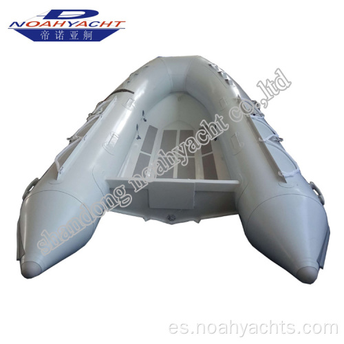 Bote de costilla inflable de casco rígido de aluminio v